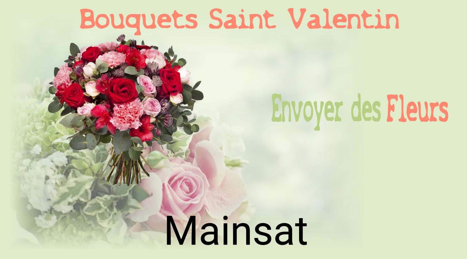Roses de Saint-Valentin livrées à Mainsat